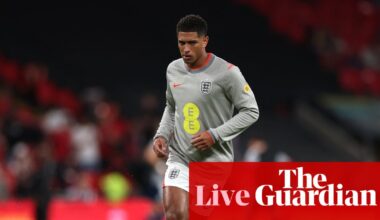 England v Czechia: Nations League football – live | Nations League