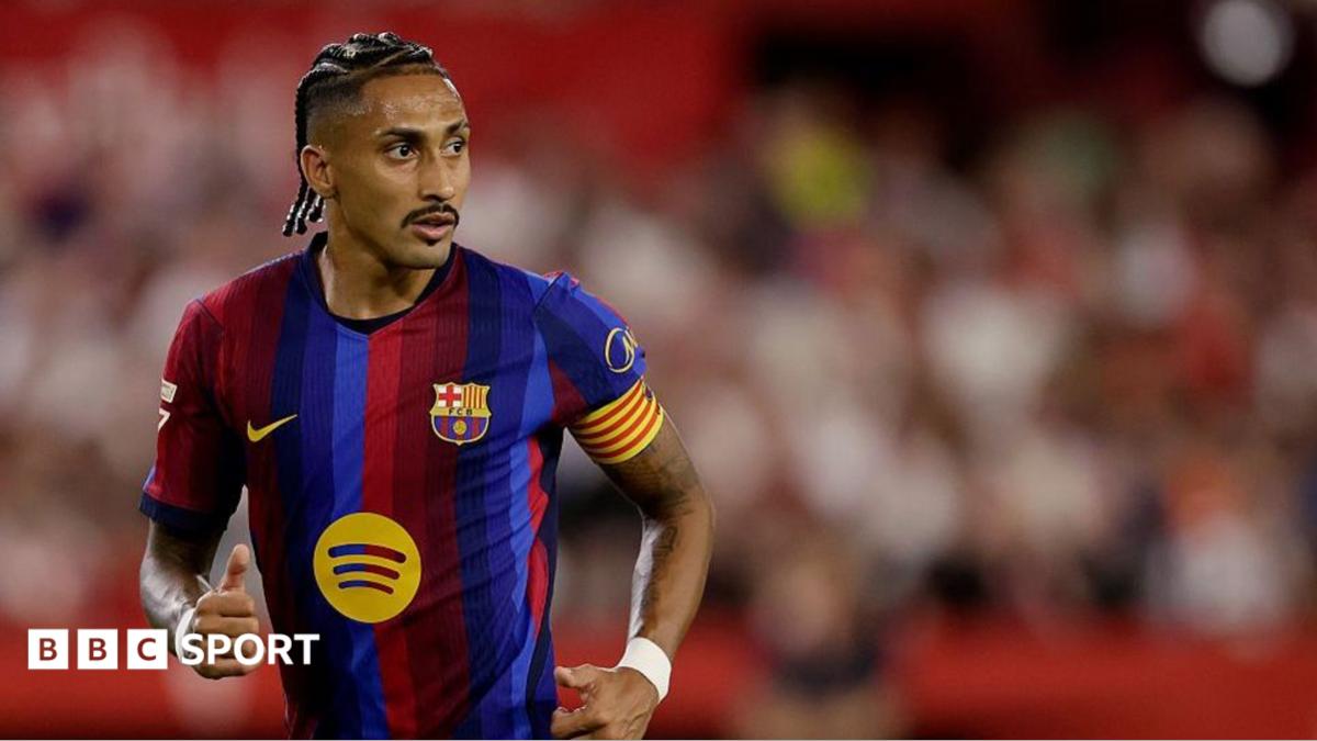 Raphinha scored 21 goals in all competitions for Barcelona during the 2025/26 season
