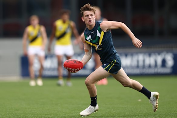 Butler is one of the top prospects in the 2026 AFL draft class.