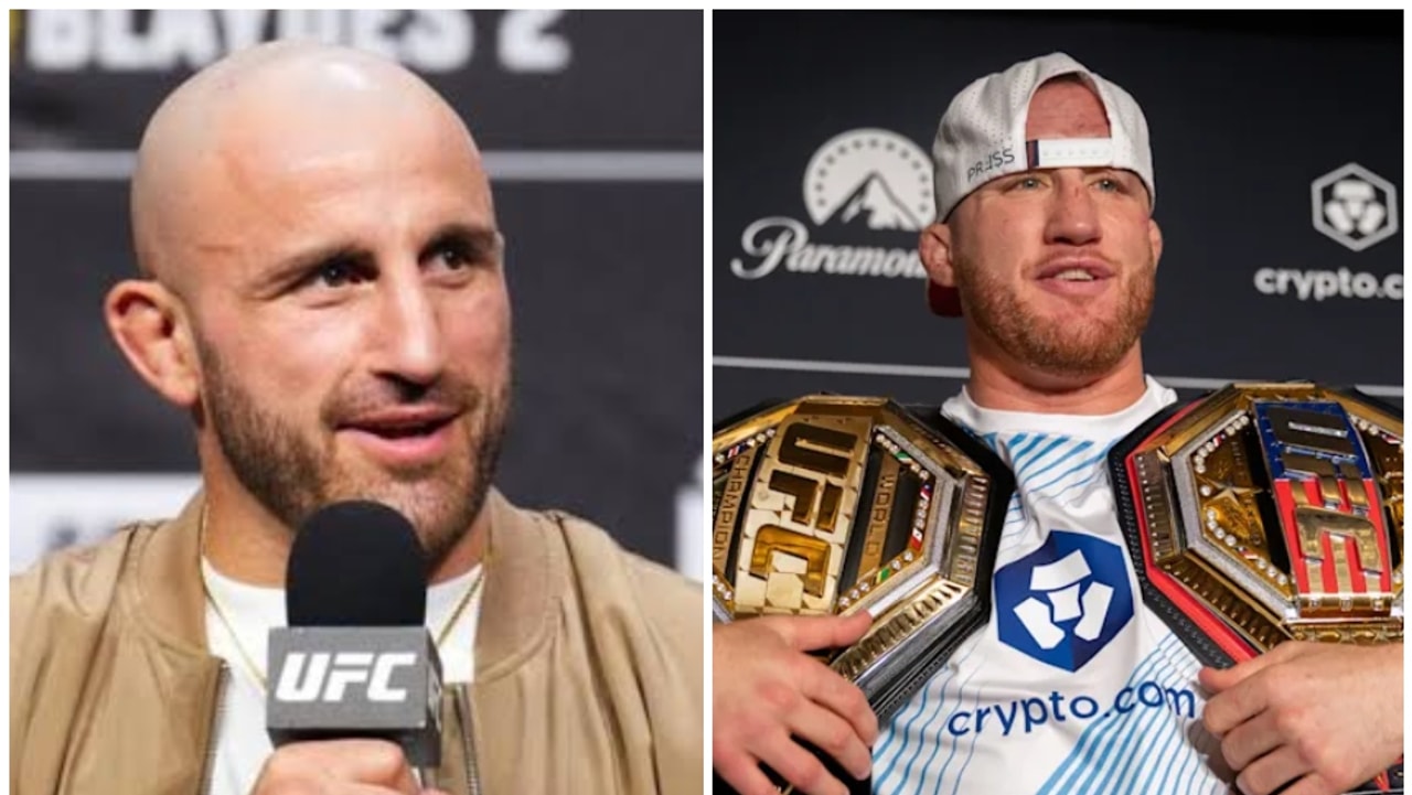 Alex Volkanovski and Justin Gaethje