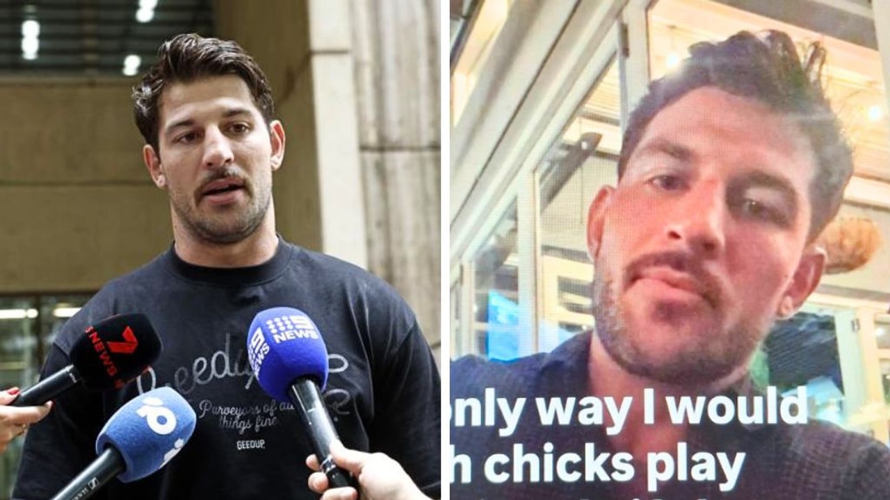 Disgraced NRL star Curtis Scott slammed for misogynistic outburst