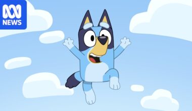 ABC tells One Nation to remove cartoon depicting Bluey running over a politician