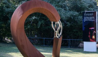 Astronomical mix of art & space in new park