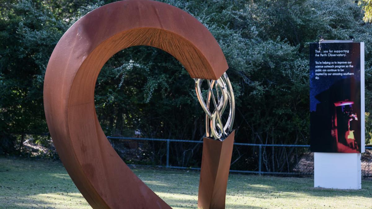 Astronomical mix of art & space in new park