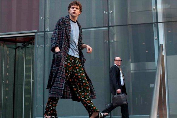Jesse Eisenberg’s Mark Zuckerberg was more twerpy than evil.