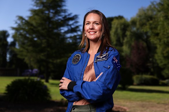 Australian of the Year astronaut Katherine Bennell-Pegg.