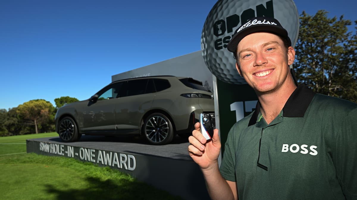 Golf: Daniel Hillier hits hole-in-one in strong start to Open de España