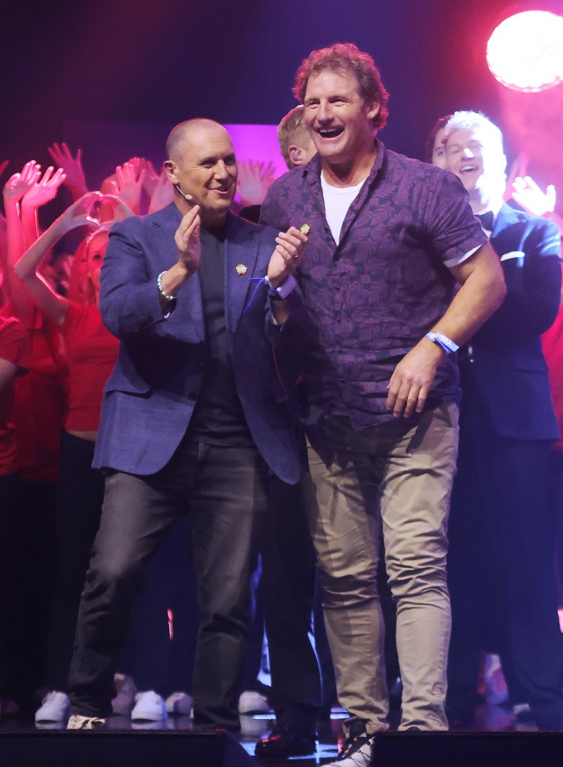 Larry Emdur and Rob Palmer.
