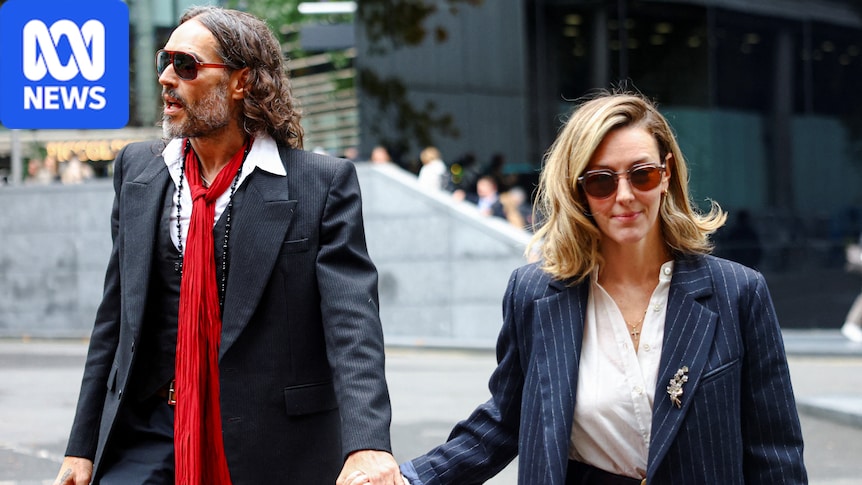 Russell Brand's wife Laura tells sex crimes jury her husband is 'caring'