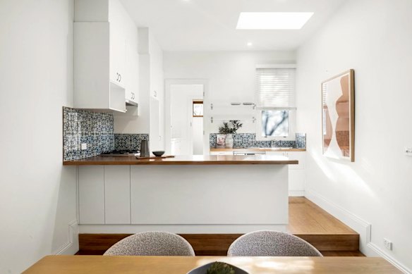 The home has been updated to make the most of its layout.