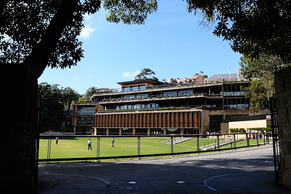 Cranbrook school’s grounds.