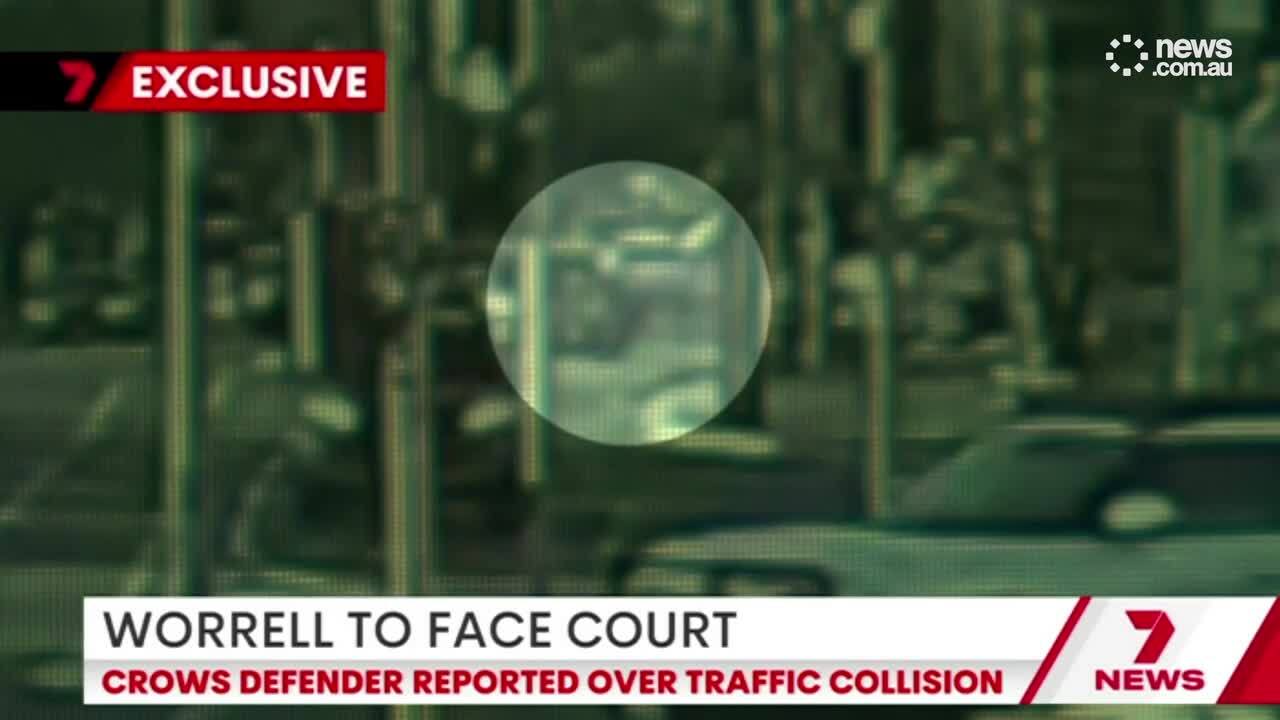 Josh Worrell crash footage emerges