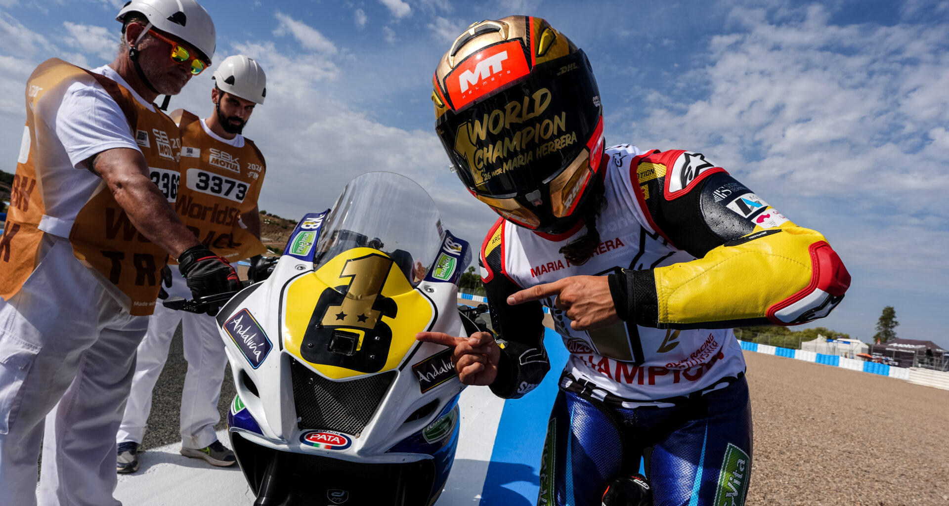 Herrera: “I had a lot of pressure on me to be fast in every race”