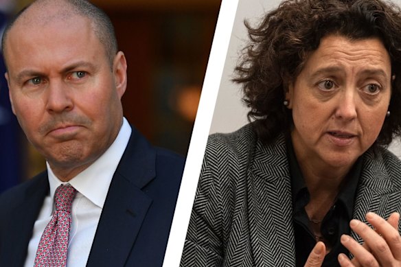 Josh Frydenberg and Monique Ryan.
