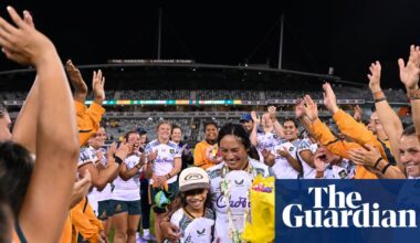 Wallaroos complete Scotland sweep as retiring Smith gets standing ovation despite red | Australia women's rugby union team