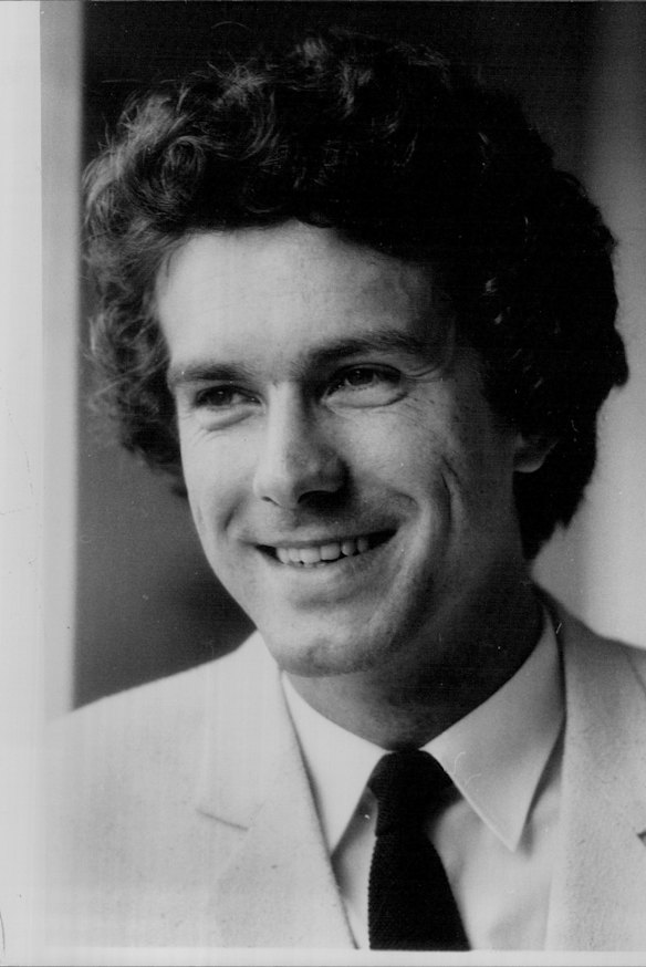 Richard Morecroft pictured in May of 1983.