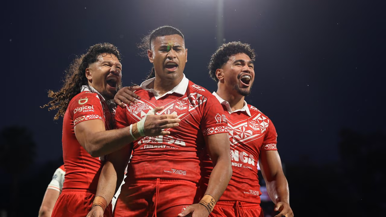 NRL 2026: Haumole Olakau’atu stars as Tonga hand England World Cup loss