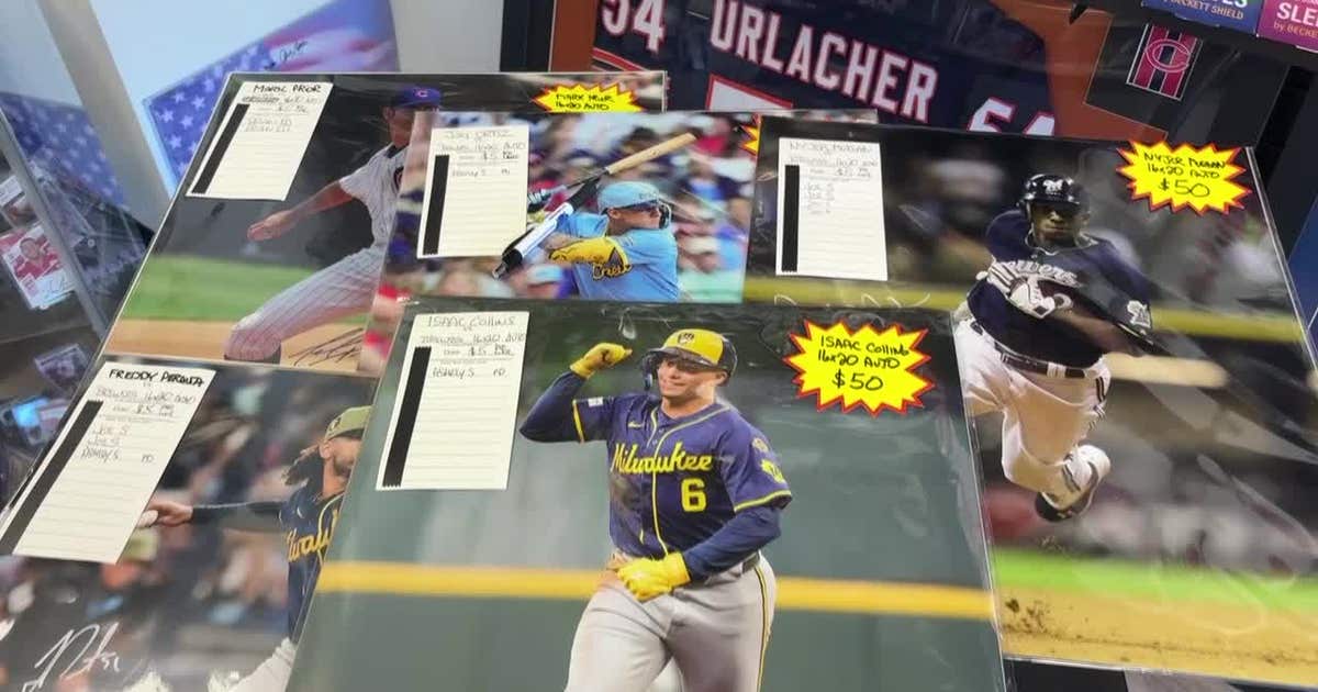World Series: Brewers memorabilia in high demand at Kenosha shop