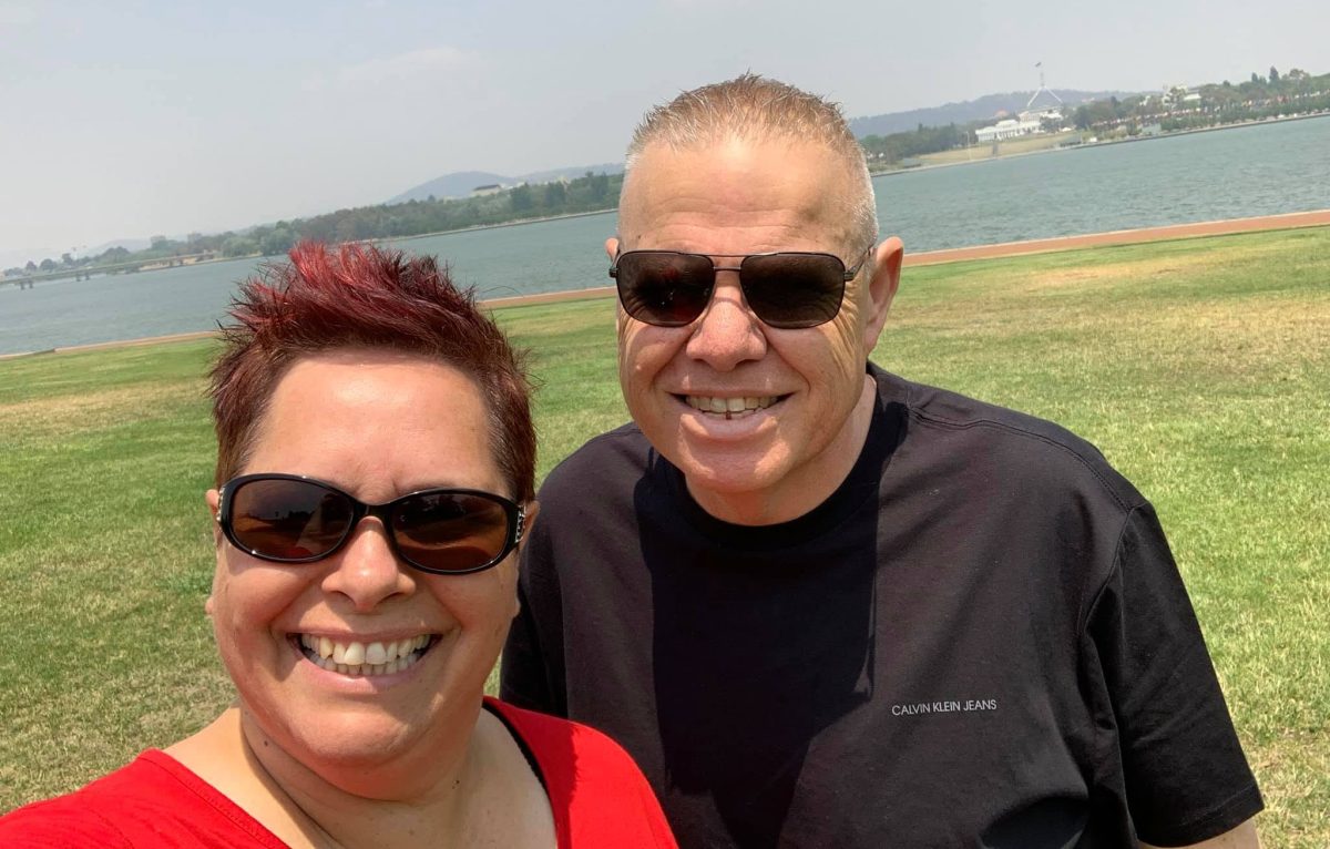 Dr Karen Demmery and Brian Demmery