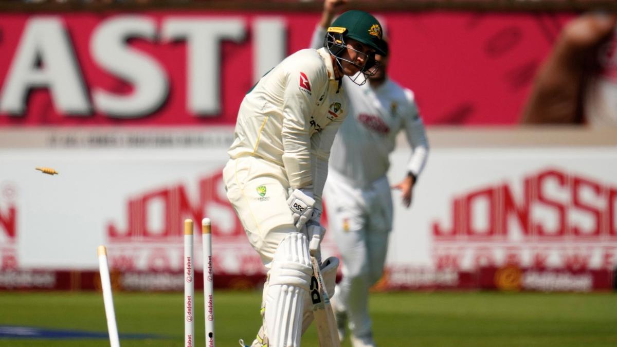Australian bolter Nic Maddinson out for 33-ball duck after being named for first Test in 10 years against South Africa