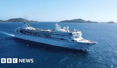 Luxury cruise passengers stranded in Cambodia due to soaring fuel costs - BBC