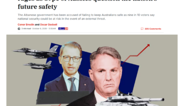 Widespread concern over Australia’s security rages as 89pc of Aussies question the nation’s future safety