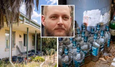 Inside Helen Haines’ accused attacker’s squalid home