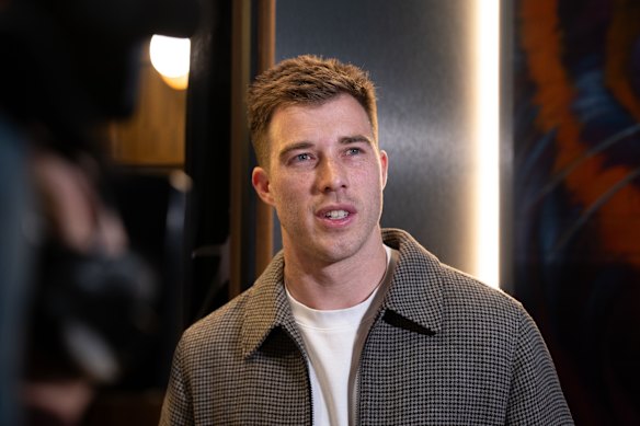 Outgoing Essendon midfielder Zach Merrett.