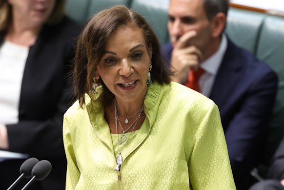 Small Business Minister Anne Aly during question time on Monday.