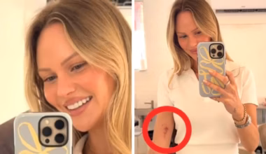 Jules Neale’s new tattoo gets tongues wagging days after former partner gets ink