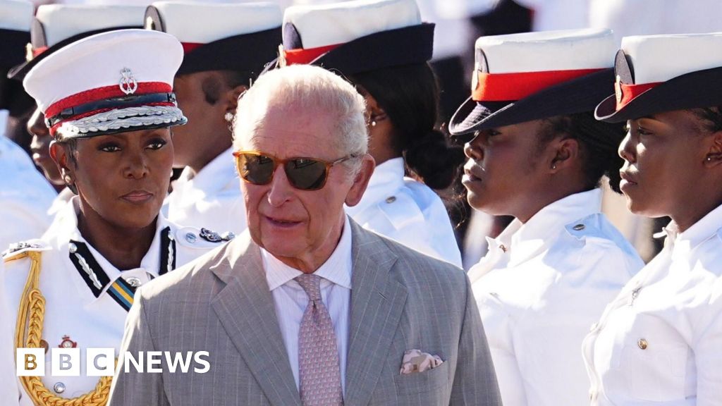 King acknowledges 'suffering of the past' as Caribbean tour begins - BBC