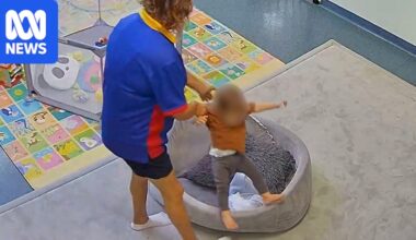 Childcare worker's 'monstrous' violence captured on CCTV
