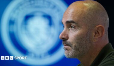Manchester City manager Enzo Maresca watches a match from the touchline
