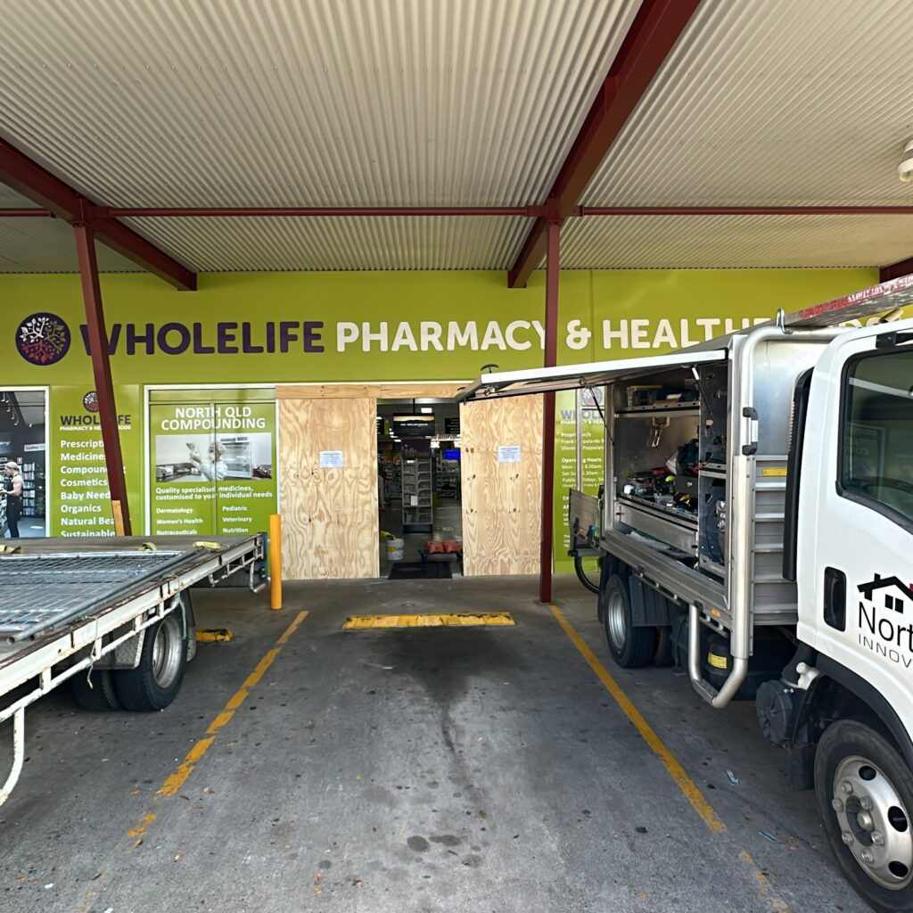 ‘The stars aligned’ – no injuries in pharmacy car accident