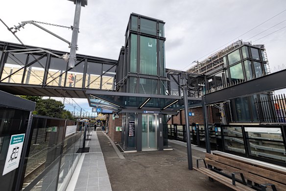 Dulwich Hill station, pictured, is one of 10 on the M1 line’s south-west section.