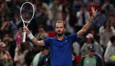 Shanghai Masters: Medvedev beats Tsitsipas to reach quarters