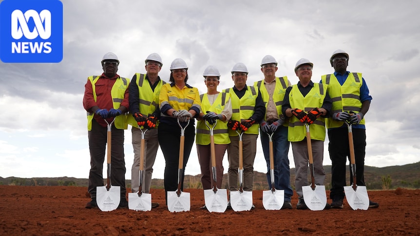 Ground broken for Arafura Rare Earths mine in remote Central Australia
