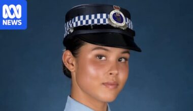 Constable Mia Lay posthumously awarded national police service medal, funeral told