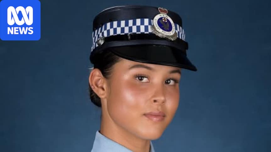 Constable Mia Lay posthumously awarded national police service medal, funeral told