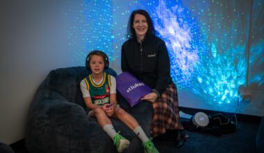 Quiet space opens at MyState Bank Arena for JackJumpers fans