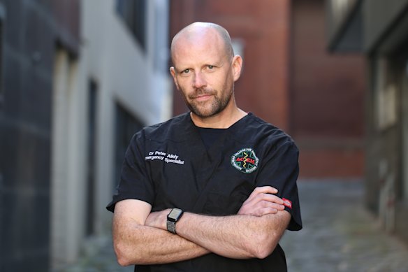 Australasian College for Emergency Medicine president Dr Peter Allely.