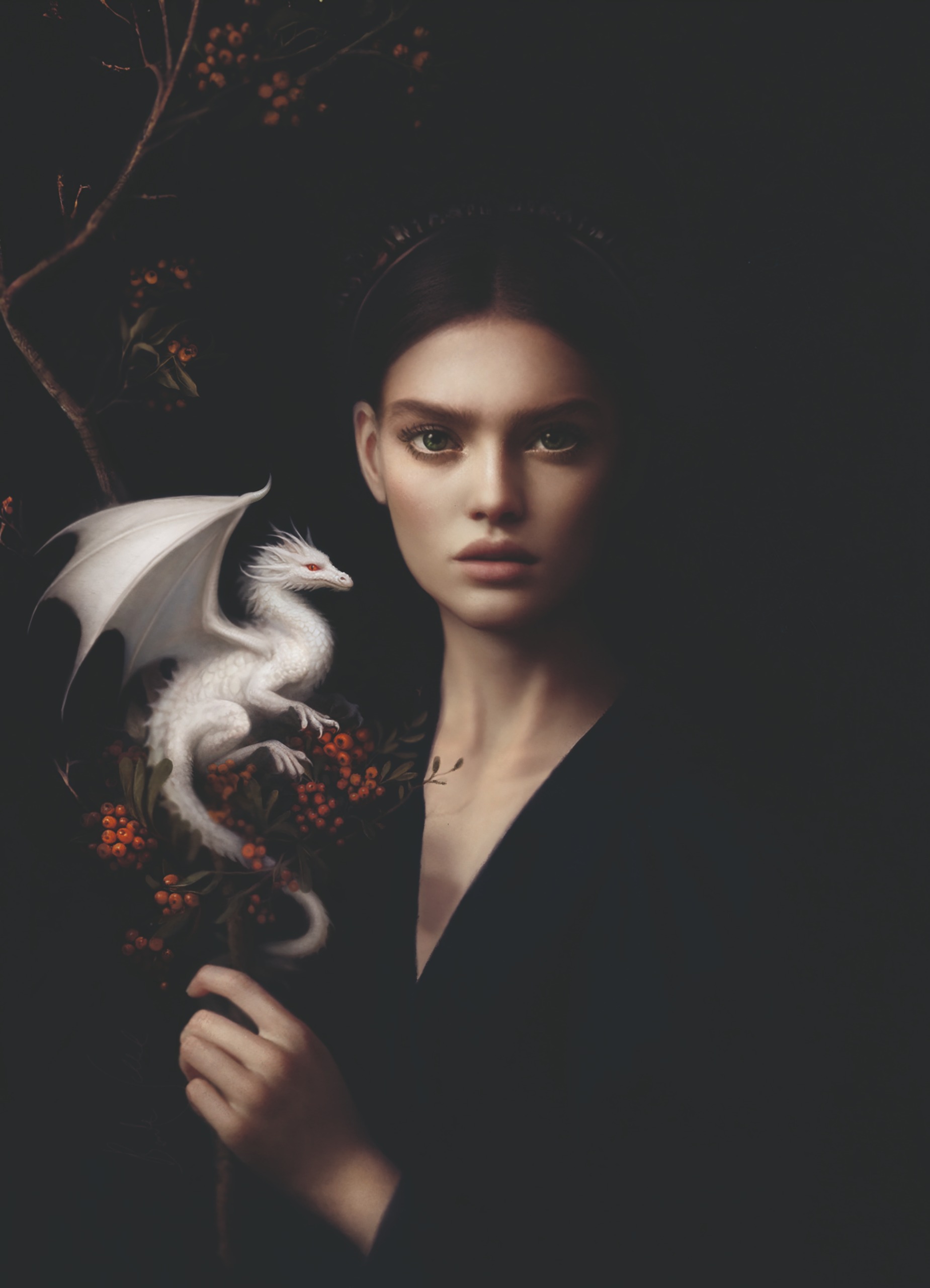 Digital art book cover by Bente Schlick