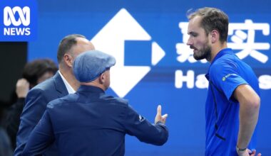 Daniil Medvedev out of China Open for hitting spectator with ball, Alex de Minaur reaches final