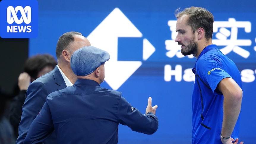 Daniil Medvedev out of China Open for hitting spectator with ball, Alex de Minaur reaches final