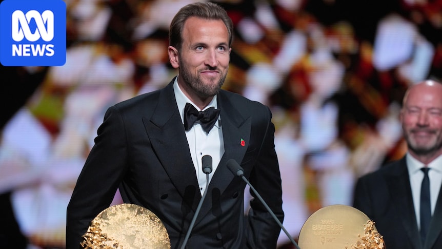 Harry Kane wins Ballon d'Or as the first English winner in 25 years