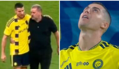 Football 2026: Ange Postecoglou consoles Cristiano Ronaldo after missed penalty and tap in for Al Nassr, latest news, video, highlights