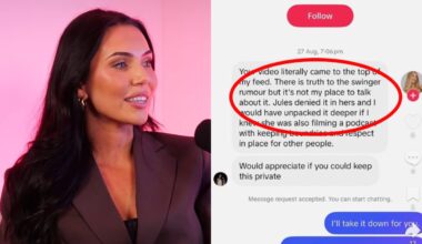 Tess Crosley admits 'truth' to explosive Lachie Neale 'swinger' rumour in leaked DM as AFL star debuts new romance