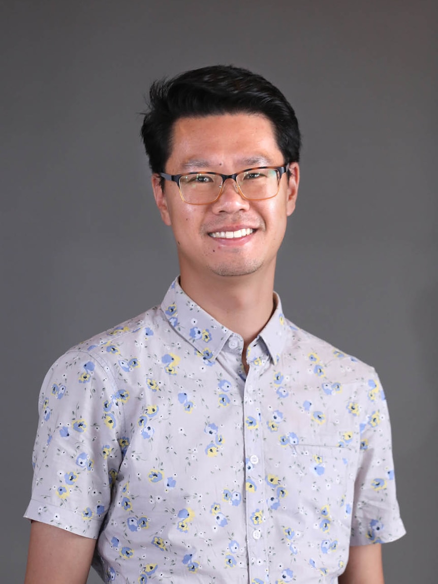 a man with glasses