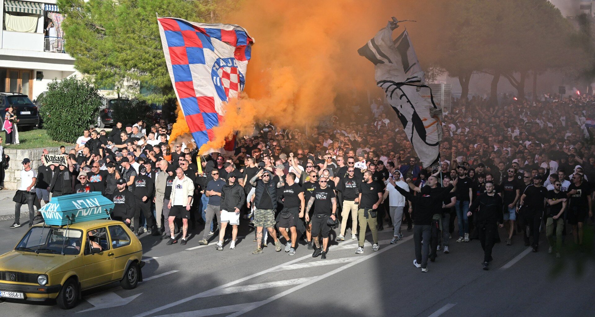 Arrests made for pro-Nazi chants at Hajduk Split-Ajax match in Croatia | Football