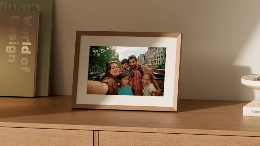 amazon picture frame on table